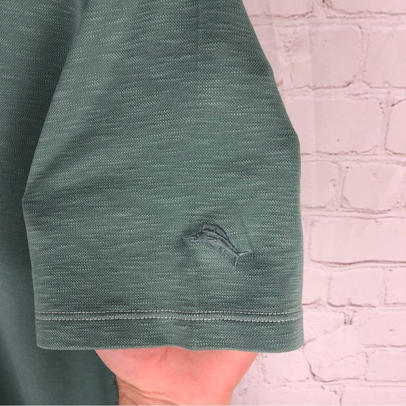 Tommy Bahama Green Polo Men's Sz M - Picture 4 of 8